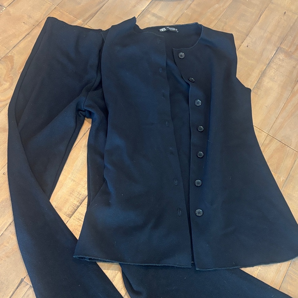 Zara stretch knit set